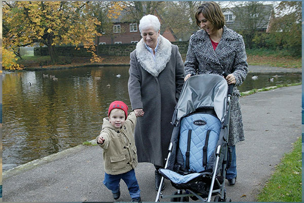 Family walk